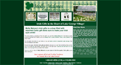 Desktop Screenshot of mollymalonesirishgifts.com